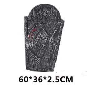 Halloween Ghost Festival Decoration Tombstone Haunted House Bar Set Foam Tombstone Decoration (Option: M27)