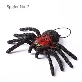 Halloween Bar KTV Simulation Rubber Spider Decoration Supplies (Option: Spider 2)