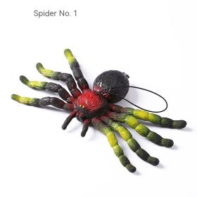 Halloween Bar KTV Simulation Rubber Spider Decoration Supplies (Option: Spider 1)