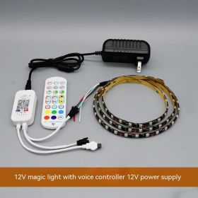 Programmable Led Atmosphere Rhythm Voice-controlled Dynamic Light Strip (Option: 60-12V 3 Meters)