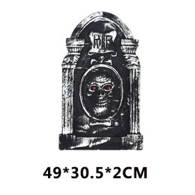 Halloween Ghost Festival Decoration Tombstone Haunted House Bar Set Foam Tombstone Decoration (Option: M11)