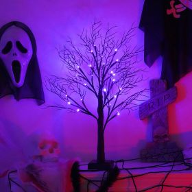 Led Halloween Party Scene Layout Decorative Lights Indoor Decoration (Option: Style 4-Purple Light)