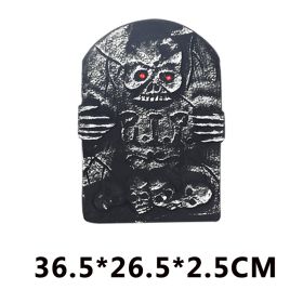 Halloween Ghost Festival Decoration Tombstone Haunted House Bar Set Foam Tombstone Decoration (Option: M1)