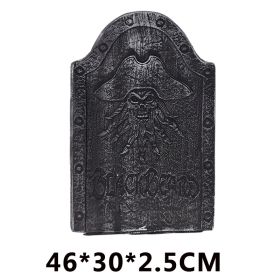 Halloween Ghost Festival Decoration Tombstone Haunted House Bar Set Foam Tombstone Decoration (Option: M29)